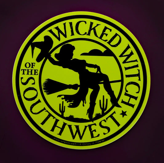 Wicked Witch of the Southwest Sticker - 4 Inch