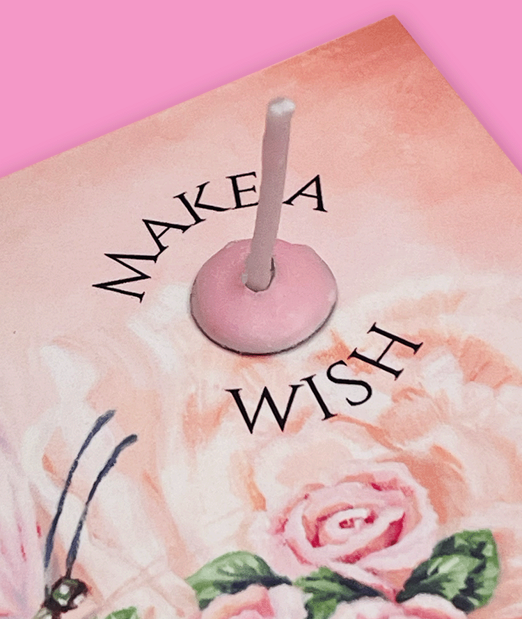 Candle Wishing Cards