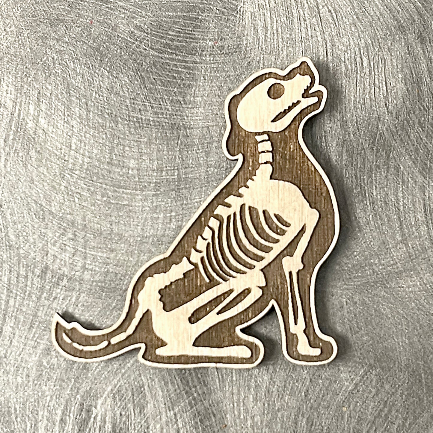 Laser-Cut Wood Magnets