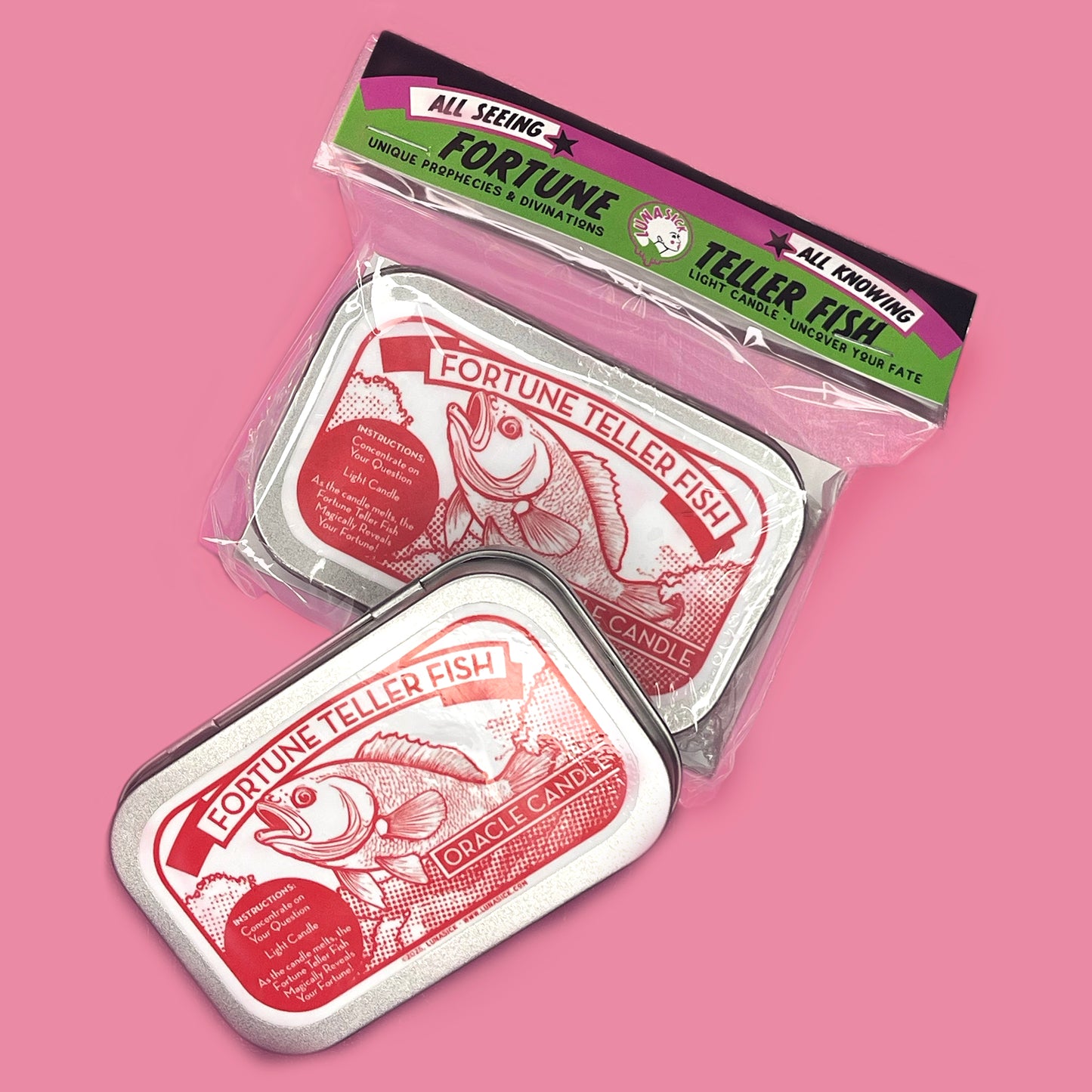 Fortune Teller Fish Oracle Candle