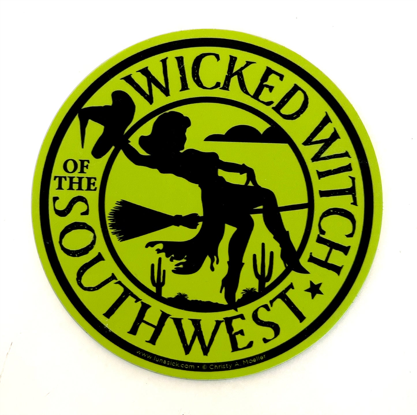 Wicked Witch of the Southwest Sticker - 4 Inch